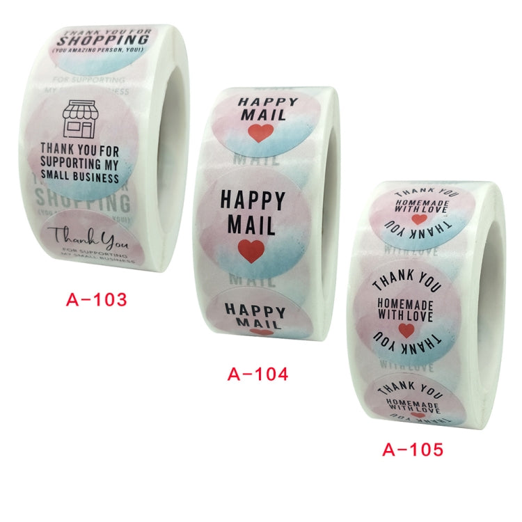 Holiday Decoration Envelope Sealing Sticker Handmade Label, 25 cm/1 inch