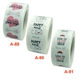 Holiday Gift Baking Envelope Label Sticker, 2.5 cm/1 inch