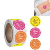 Thank You Sticker Gift Decoration Label, 2.5cm / 1inch 2.5cm 1inch A-144