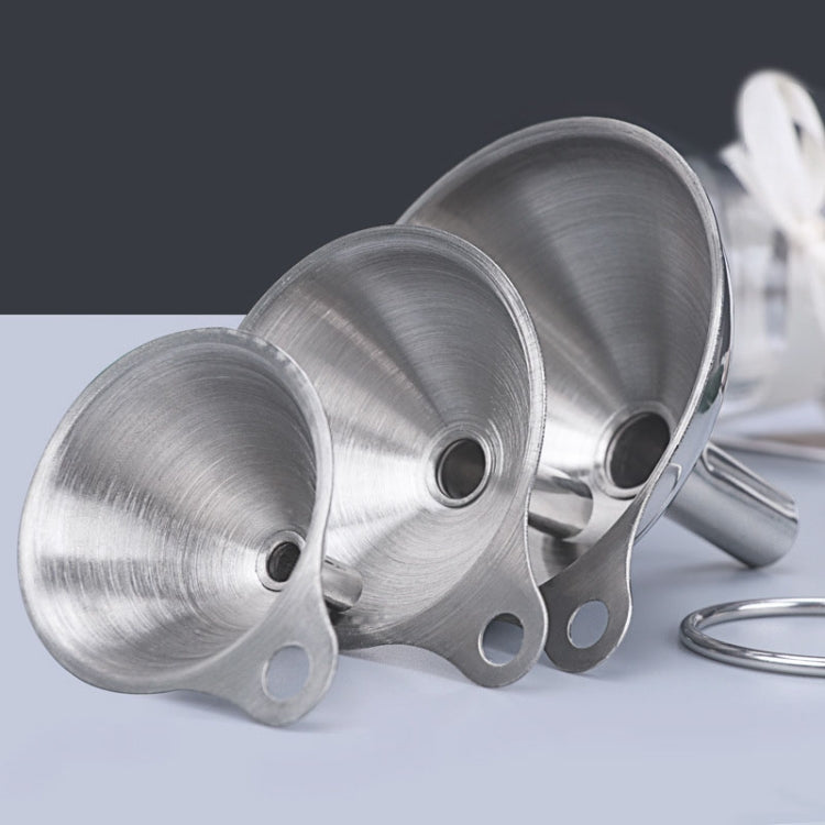 3 in 1 Stainless Steel Funnel Mini Funnel Oil Leaking Wine Leaking Integrated Liquid Dispenser Set, Oil Leaking