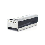 2 PCS Automatic Metal Cigarette Maker With Lid, Specification: 7.3x2.6x2cm, 7.3x2.6x2cm 7.3x2.6x2cm