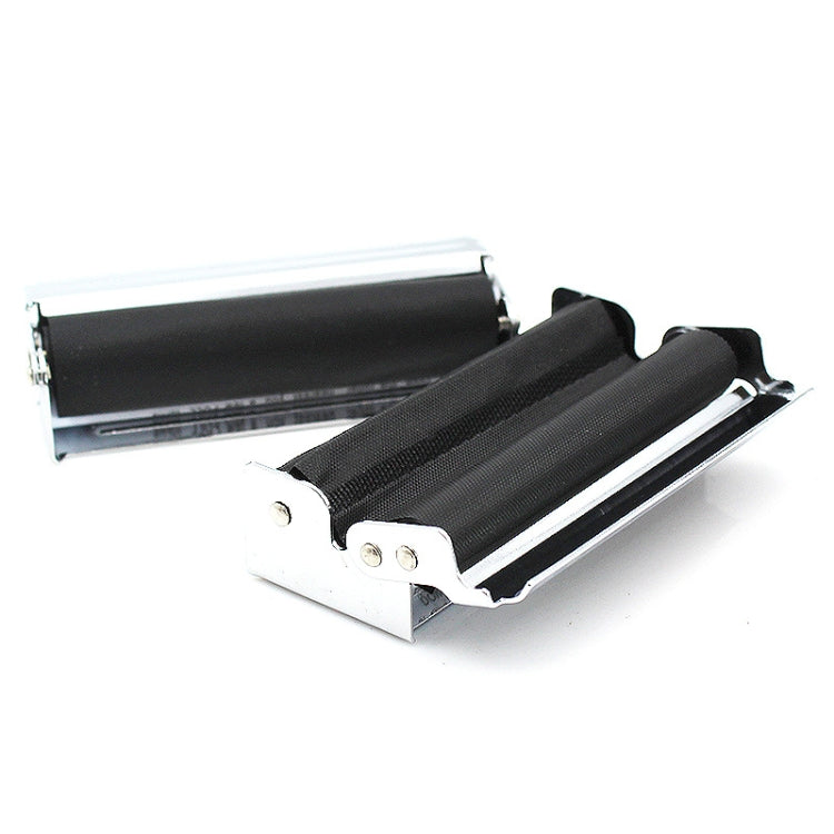 2 PCS Automatic Metal Cigarette Maker With Lid, Specification: 7.3x2.6x2cm, 7.3x2.6x2cm