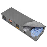Non-Woven Bed Storage Box Foldable Quilt Clothes Dust-Proof & Moisture-Proof Storage Bag, 97x33x15cm