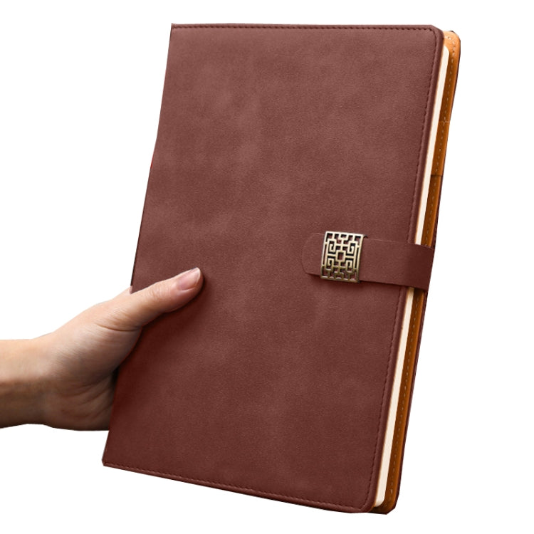 Notebook Business Retro Simple Notebook Office Notepad, Gray B5 Sheepskin Simple Style, Lake Green B5 Sheepskin Simple Style, Brown A5 Sheepskin Buckle, Dark Blue A5 Sheepskin Buckle, Gray A5 Sheepskin Buckle, Red A5 Sheepskin Buckle                   ...