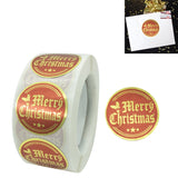 5 PCS Christmas Holiday Decoration Gift Sticker Label, 2.5cm / 1inch