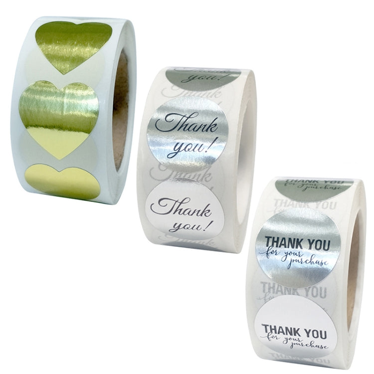 5 PCS Baking Handmade Decorative Stickers Label, 2.5 cm / 1 inch