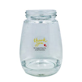 3 PCS Transparent Gilding Thank You Baking Sticker Envelope Sealing Sticker Gift Decoration Label, 2.5cm / 1inch