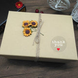 3 PCS Thank You Sticker Sealing Label Gift Packaging Decoration Sticker, E-06 Sticker