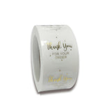 3 PCS Bronzing Sticker Sealing Sticker Gift Baking Decoration Label, 2.5cm/1inch