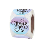 Roll Rainbow Laser Thank You Commercial Decorative Sticker Label Envelope Sealing Sticker, Size: 3.8 cm / 1.5 inch, K-44, K-45