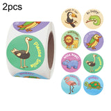 2 PCS Children Toy Reward Sticker Office Stationery Decoration Label Sealing Sticker, Size: 3.8 Cm / 1.5 Inch, K-33-38, K-34-38 K-33-38