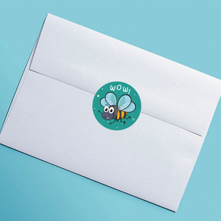 2 PCS Children Cartoon Reward Sticker Label, K-35-38 3.8cm / 1.5inch