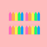 5pcs Fluorescent Transparent Small Sticker Note Indicator Label Index Sticker, 7660 (One Box), 7661 (One Pack), 7662 (One Pack), 7663 (One Pack), 7664 (One Pack), 7665 (One Pack)
