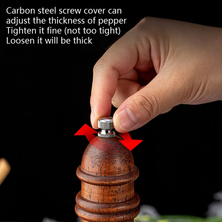 Wooden Lighthouse Shape Pepper Grinder Household Manual Sea Salt Grinding Tool, Style 2