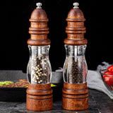 Wooden Lighthouse Shape Pepper Grinder Household Manual Sea Salt Grinding Tool, Style 2