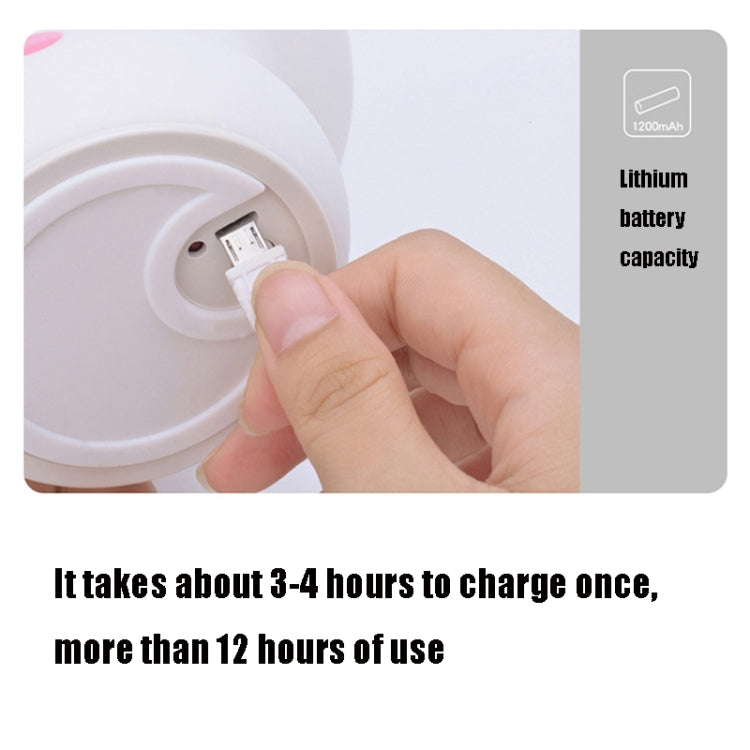 Silicone Colorful Mushroom Night Light Bedside Sleeping Table Lamp, 0.8W