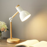 T1062 Dormitory Eye Protection Desk Lamp Bbedroom Bedside Wood Lamp, US Plug, EU Plug, UK Plug, AU Plug