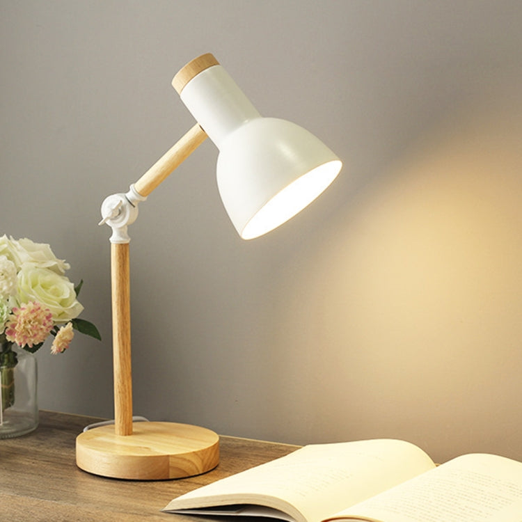 T1062 Dormitory Eye Protection Desk Lamp Bbedroom Bedside Wood Lamp, US Plug, EU Plug, UK Plug, AU Plug