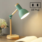 T1062 Dormitory Eye Protection Desk Lamp Bbedroom Bedside Wood Lamp, US Plug, EU Plug, UK Plug, AU Plug