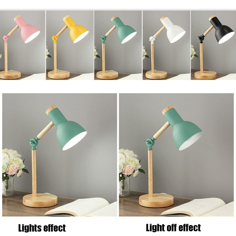 T1062 Dormitory Eye Protection Desk Lamp Bbedroom Bedside Wood Lamp, US Plug, EU Plug, UK Plug, AU Plug
