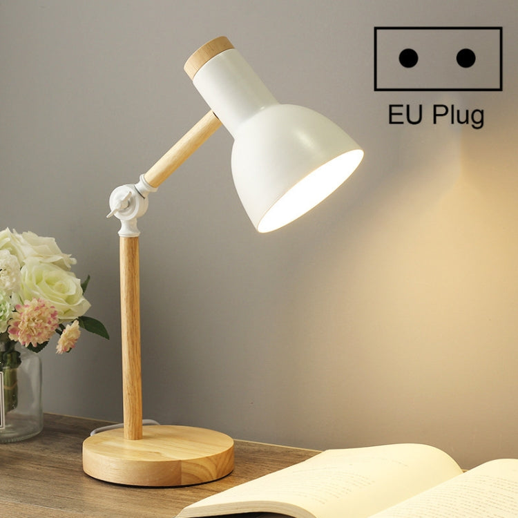 T1062 Dormitory Eye Protection Desk Lamp Bbedroom Bedside Wood Lamp, US Plug, EU Plug, UK Plug, AU Plug