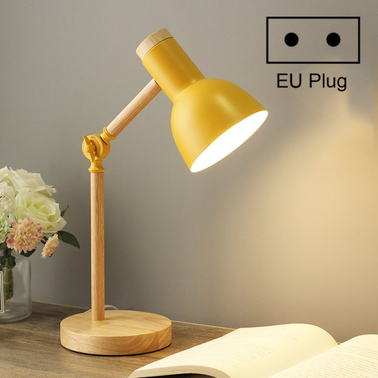 T1062 Dormitory Eye Protection Desk Lamp Bbedroom Bedside Wood Lamp, US Plug, EU Plug, UK Plug, AU Plug