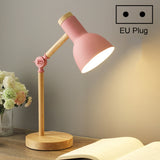 T1062 Dormitory Eye Protection Desk Lamp Bbedroom Bedside Wood Lamp, US Plug, EU Plug, UK Plug, AU Plug