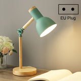 T1062 Dormitory Eye Protection Desk Lamp Bbedroom Bedside Wood Lamp, US Plug, EU Plug, UK Plug, AU Plug