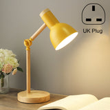 T1062 Dormitory Eye Protection Desk Lamp Bbedroom Bedside Wood Lamp, US Plug, EU Plug, UK Plug, AU Plug