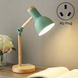 T1062 Dormitory Eye Protection Desk Lamp Bbedroom Bedside Wood Lamp, US Plug, EU Plug, UK Plug, AU Plug