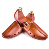 1 Pair Solid Wood Retractable Shoe Last Adjustable Shoe Supporter Shaping Moisture-Proof Shoe Support, 37-38, 39-40, 41-42, 43-44, 45-46 37-38