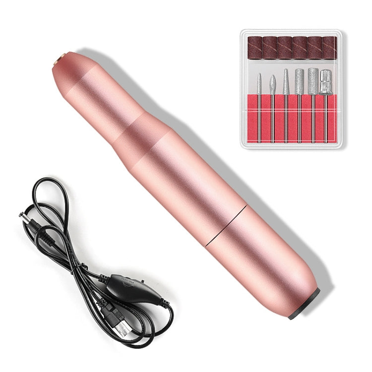 Usb Nail Polisher Portable Pen Type Electric Exfoliating Polisher