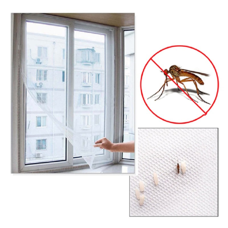 DIY Fly Mosquito Bug Mesh Window Screen Self-adhesive Anti-mosquito Net, Window Screen 13X15cm, Window Screen 15X20CM