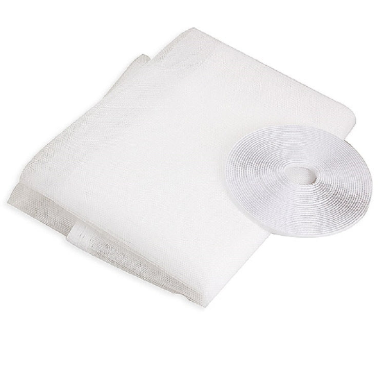 DIY Fly Mosquito Bug Mesh Window Screen Self-adhesive Anti-mosquito Net, Window Screen 13X15cm, Window Screen 15X20CM