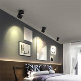 360 Degrees Rotatable Foldable COB LED Background Spot Light Surface Mounted Ceiling Lamp, 7W Warm White, 7W White, 10W Warm White, 10W White, 12W Warm White, 12W White