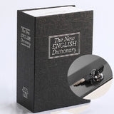 Simulation English Dictionary Book Safe Piggy Bank Creative Bookshelf Decoration, Trumpet Key Version, Red, Blue, Black, Coffee