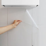 Kitchen Tile Oil-Proof Wallpaper Stovetop Waterproof Transparent Wallpaper, Transparent Wallpaper