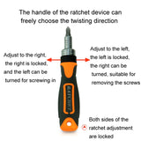 38 In 1 Labor-Saving Ratchet Multi-Purpose Screwdriver Set Household Hardware Tools Combination Screwdriver Toolbox, 38 In 1