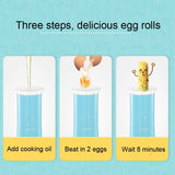 SANXINGKEJI Household Multifunctional Egg Cup Boiled Egg Roll Machine, CN Plug, Egg Roll Machine