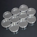 10 PCS Polystyrene Sterile Petri Dishes Bacteria Dish Laboratory Medical Biological Scientific Lab Supplies, 55mm, 60mm, 70mm, 90mm, 100mm, 150mm 55mm