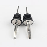 10 in 1 Stainless Steel Shaker Bamboo Stand Set Oblique Mouth Bar Cocktail Bartending Tool, 350ml, 550ml, 750ml