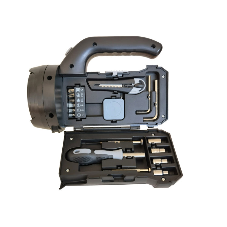 17 in 1 Outdoor Home Work Lighting Flashlight Tool Set Portable Lamp Hardware Tool Set, 17 In 1