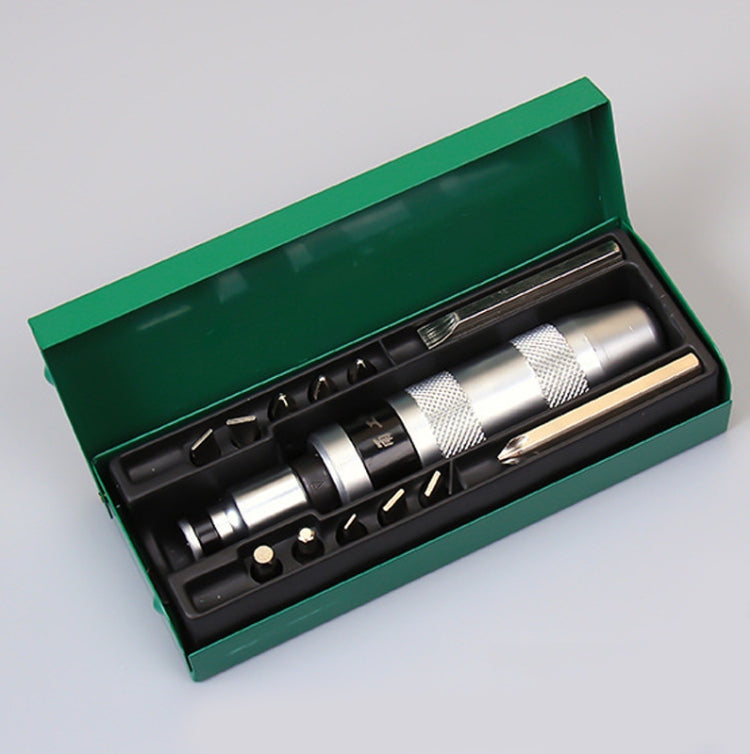 Impact Screwdriver Socket Set for Rusty Stubborn Screws, 7 In 1, 8 In 1, 13 In 1 Iron Box, S2 12 In 1