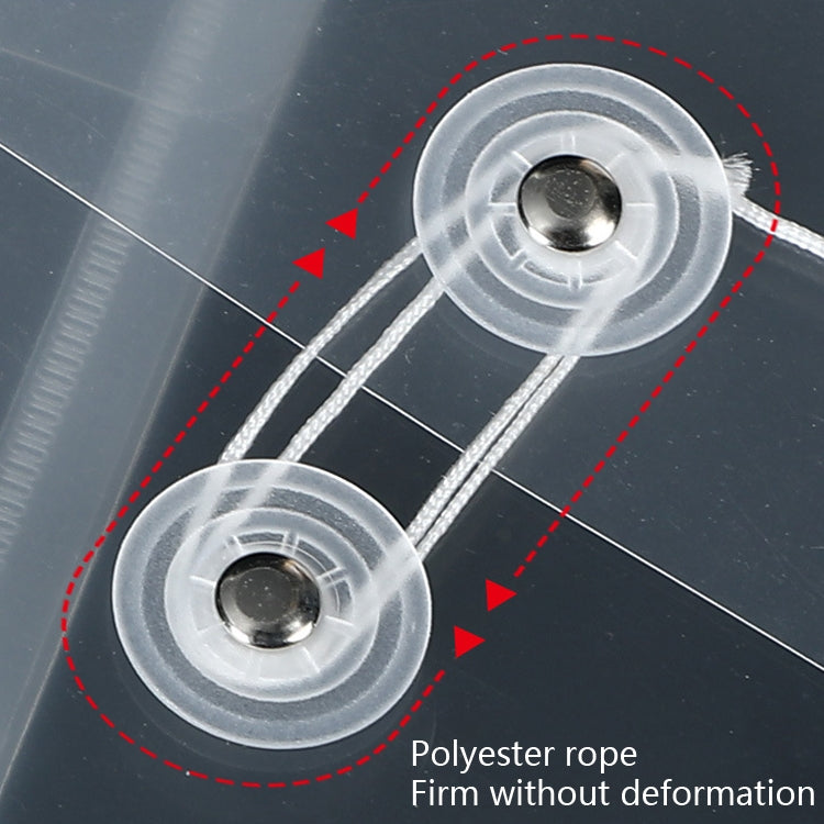 20 PCS A6 Wire-Wound File Bag Transparent Three-Dimensional File Bag Hand Account Mini Storage Bag Waterproof Test Paper Bag, Horizontal, Vertical