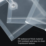 20 PCS A6 Wire-Wound File Bag Transparent Three-Dimensional File Bag Hand Account Mini Storage Bag Waterproof Test Paper Bag, Horizontal, Vertical