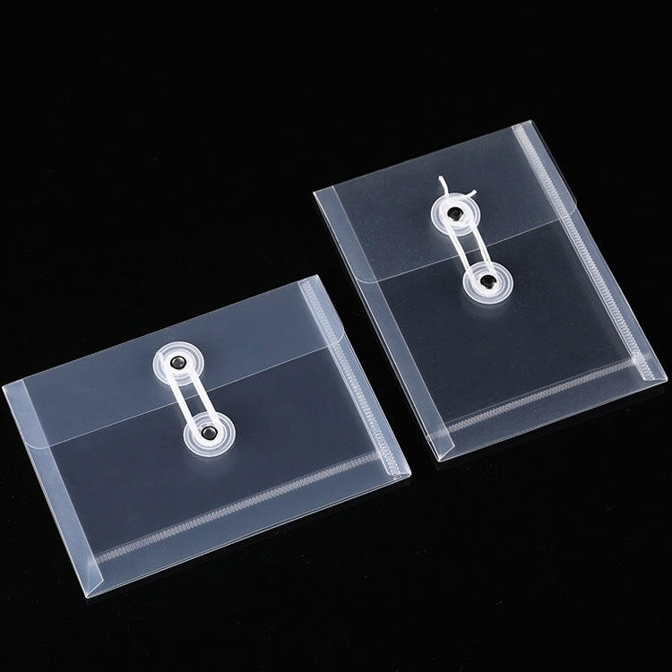 20 PCS A6 Wire-Wound File Bag Transparent Three-Dimensional File Bag Hand Account Mini Storage Bag Waterproof Test Paper Bag, Horizontal, Vertical