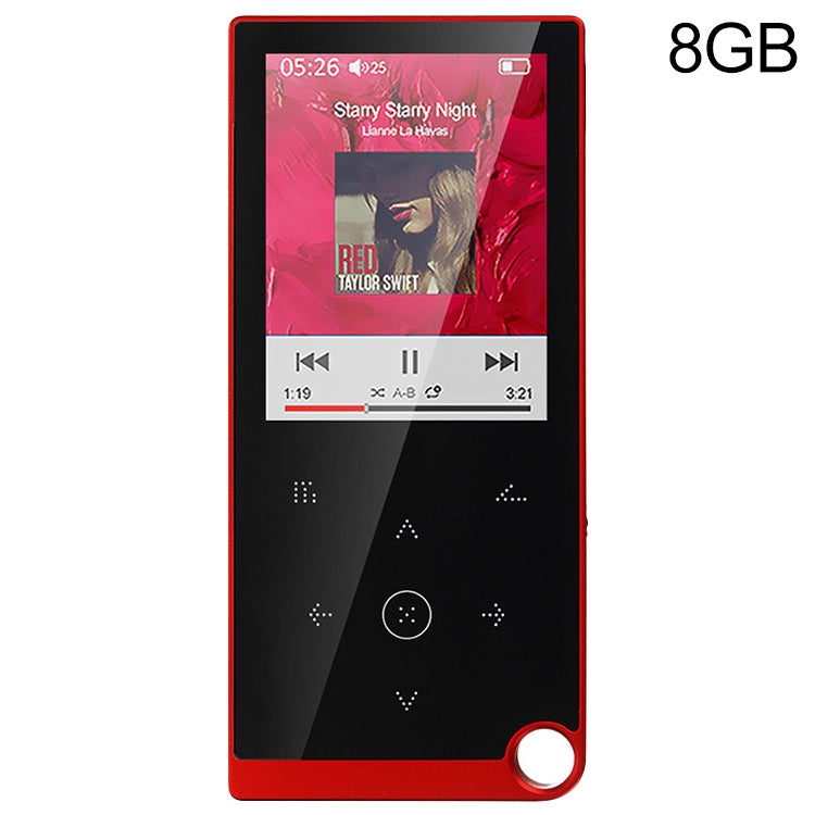 2.4 inch Touch-Button MP4 / MP3 Lossless Music Player, Support E-Book / Alarm Clock / Timer Shutdown, 4GB without Bluetooth, 8GB without Bluetooth, 16GB without Bluetooth, 4GB Bluetooth Version, 8GB Bluetooth Version, 16GB Bluetooth Version