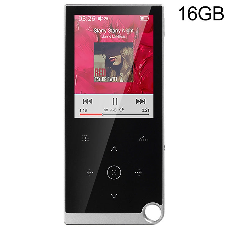 2.4 inch Touch-Button MP4 / MP3 Lossless Music Player, Support E-Book / Alarm Clock / Timer Shutdown, 4GB without Bluetooth, 8GB without Bluetooth, 16GB without Bluetooth, 4GB Bluetooth Version, 8GB Bluetooth Version, 16GB Bluetooth Version