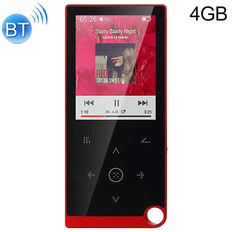 2.4 inch Touch-Button MP4 / MP3 Lossless Music Player, Support E-Book / Alarm Clock / Timer Shutdown, 4GB without Bluetooth, 8GB without Bluetooth, 16GB without Bluetooth, 4GB Bluetooth Version, 8GB Bluetooth Version, 16GB Bluetooth Version