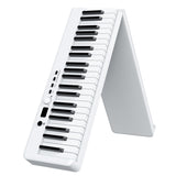 Wersi 88-Key Foldable Portable Electronic Piano Keyboard For Beginners Practice Piano, CN Plug, USB White, USB Black USB White White